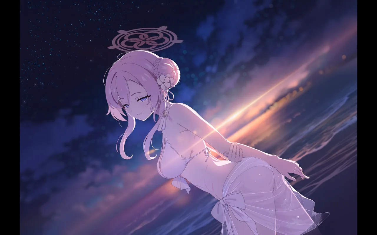 Blue Archive: Wakamo live wallpaper preview