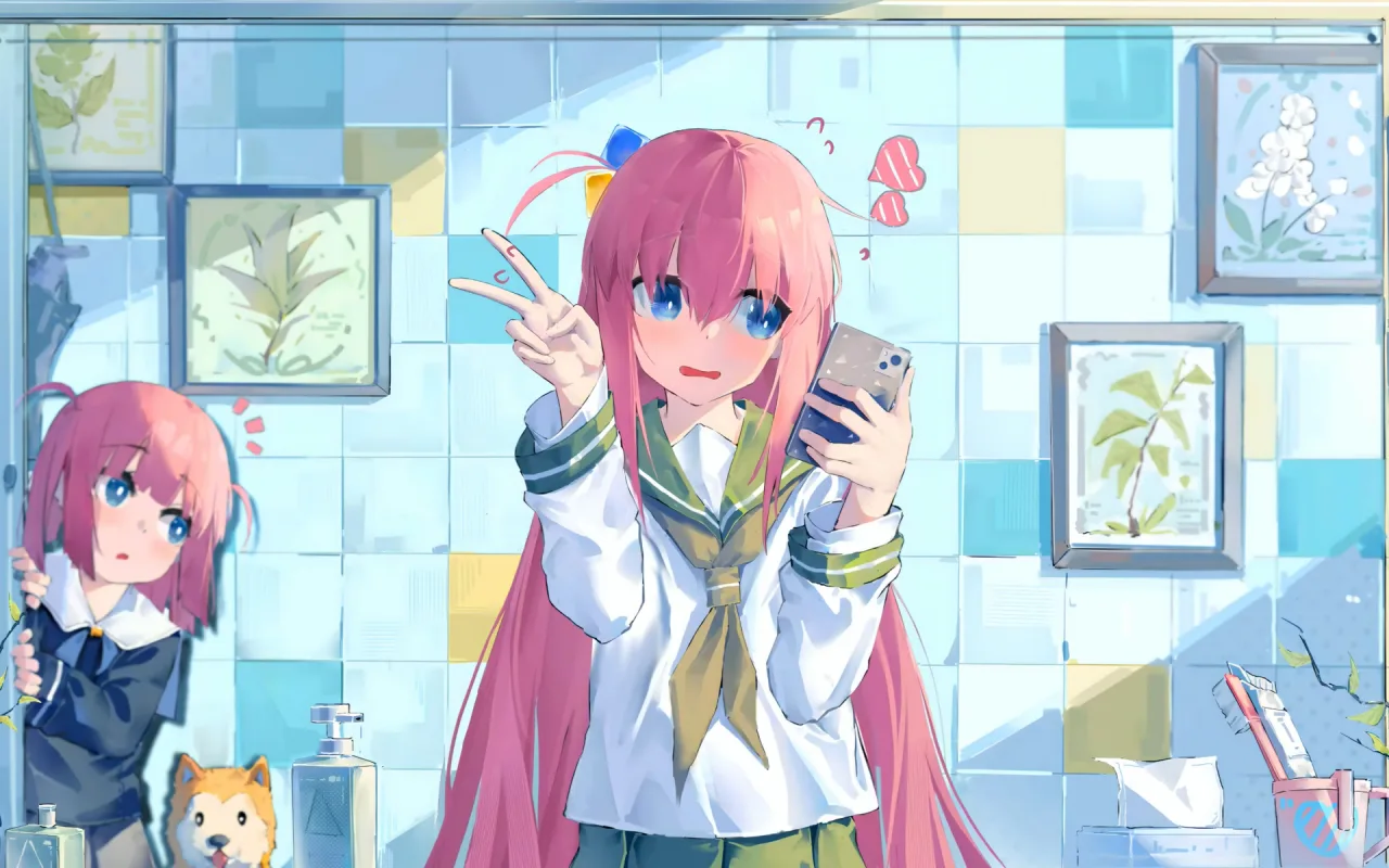 Bocchi The Rock live wallpaper preview
