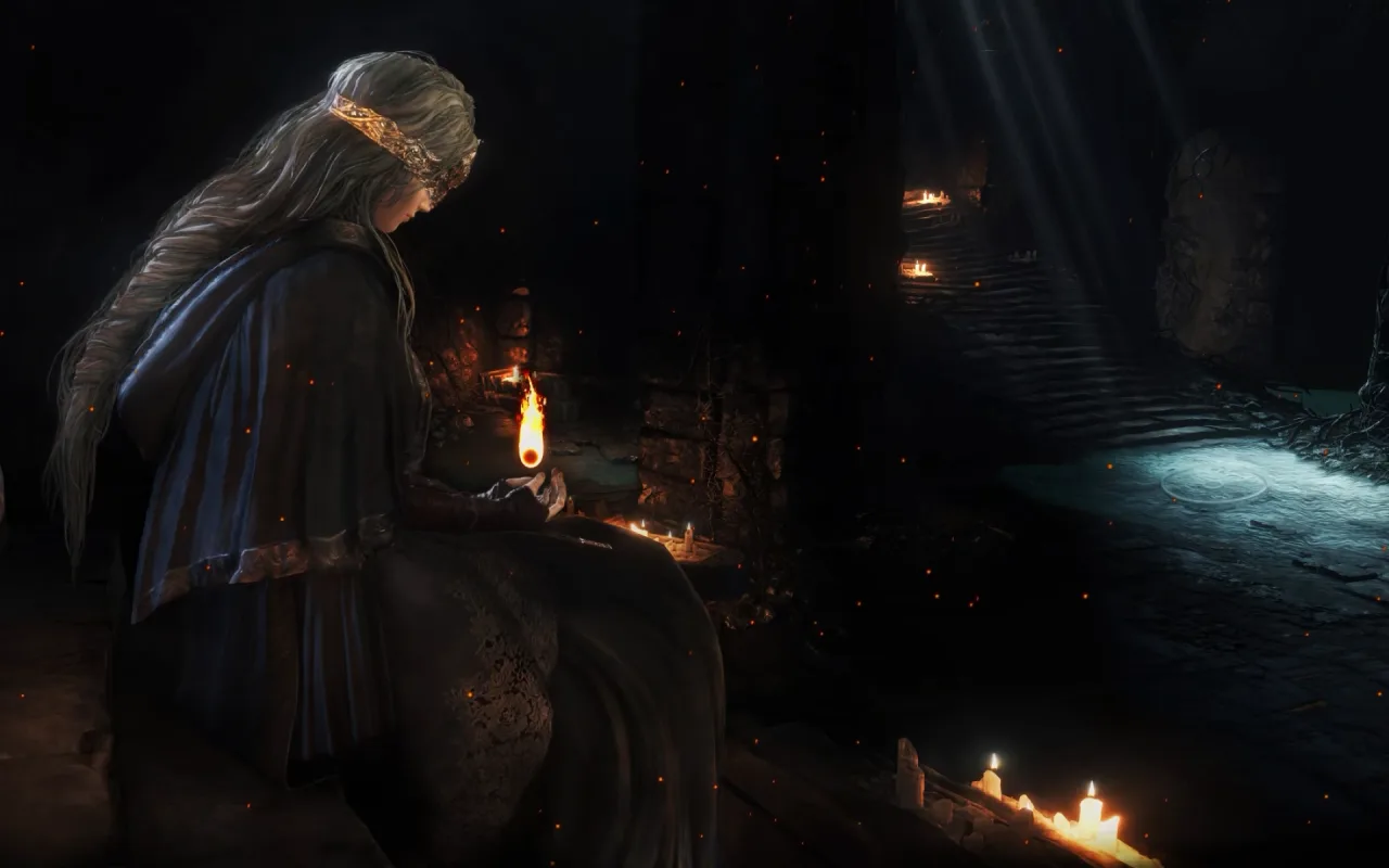 Dark Souls 3 Firekeeper live wallpaper preview
