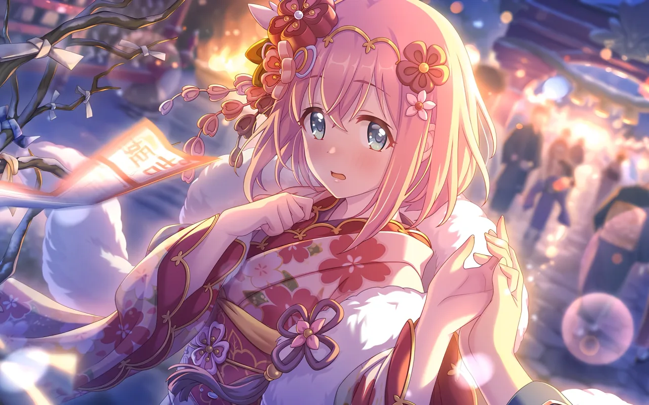 Re:Dive Yui live wallpaper preview