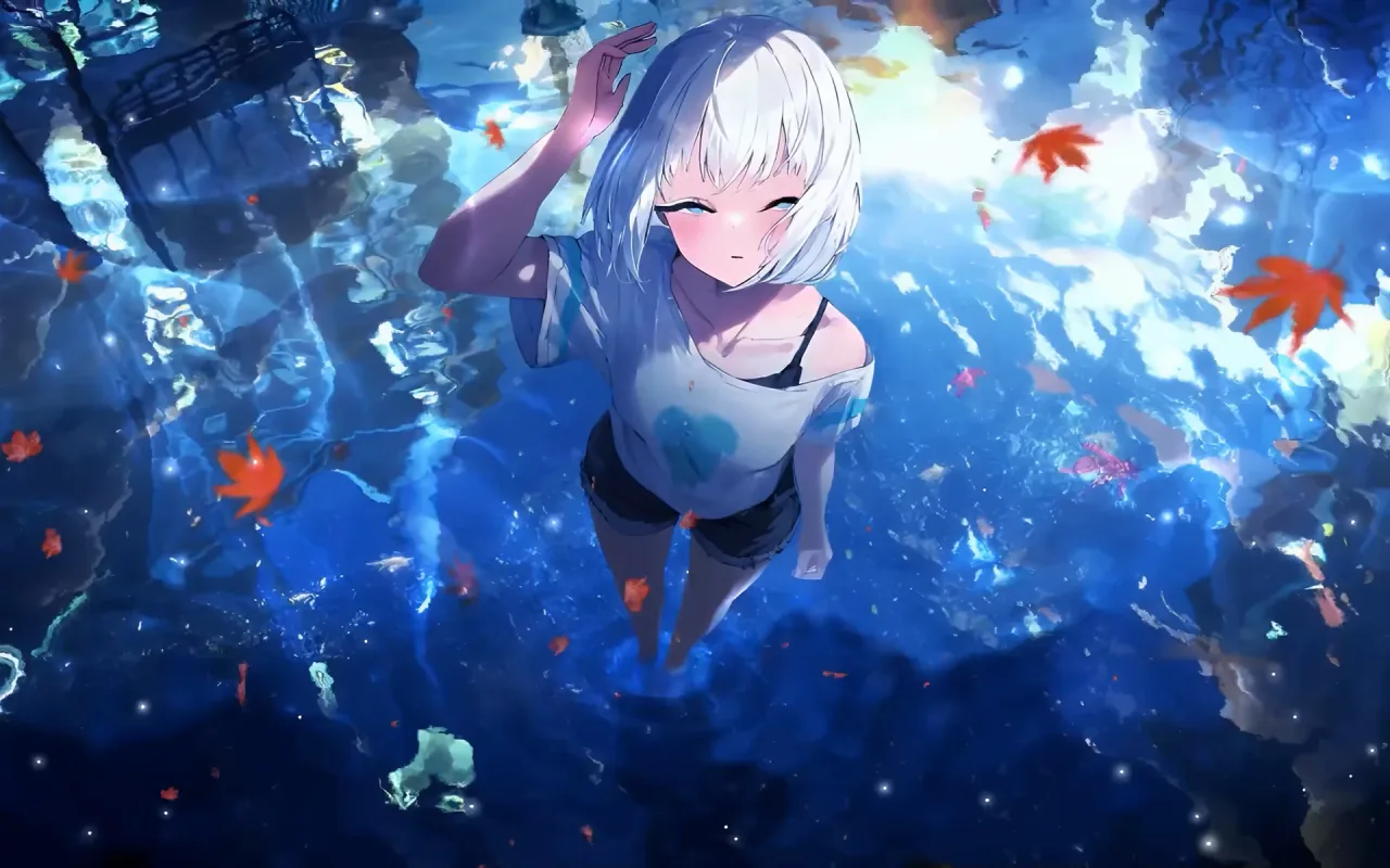 Blue Eyes live wallpaper preview