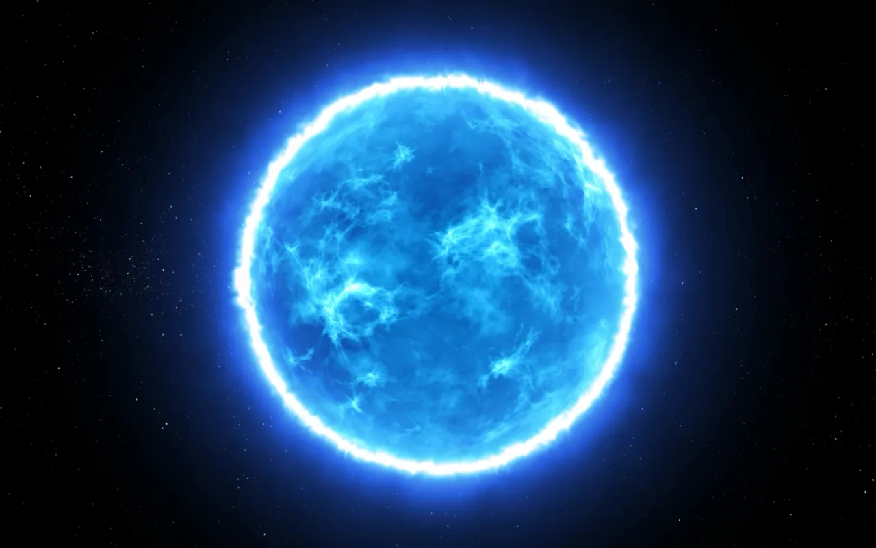 Blue Star live wallpaper preview