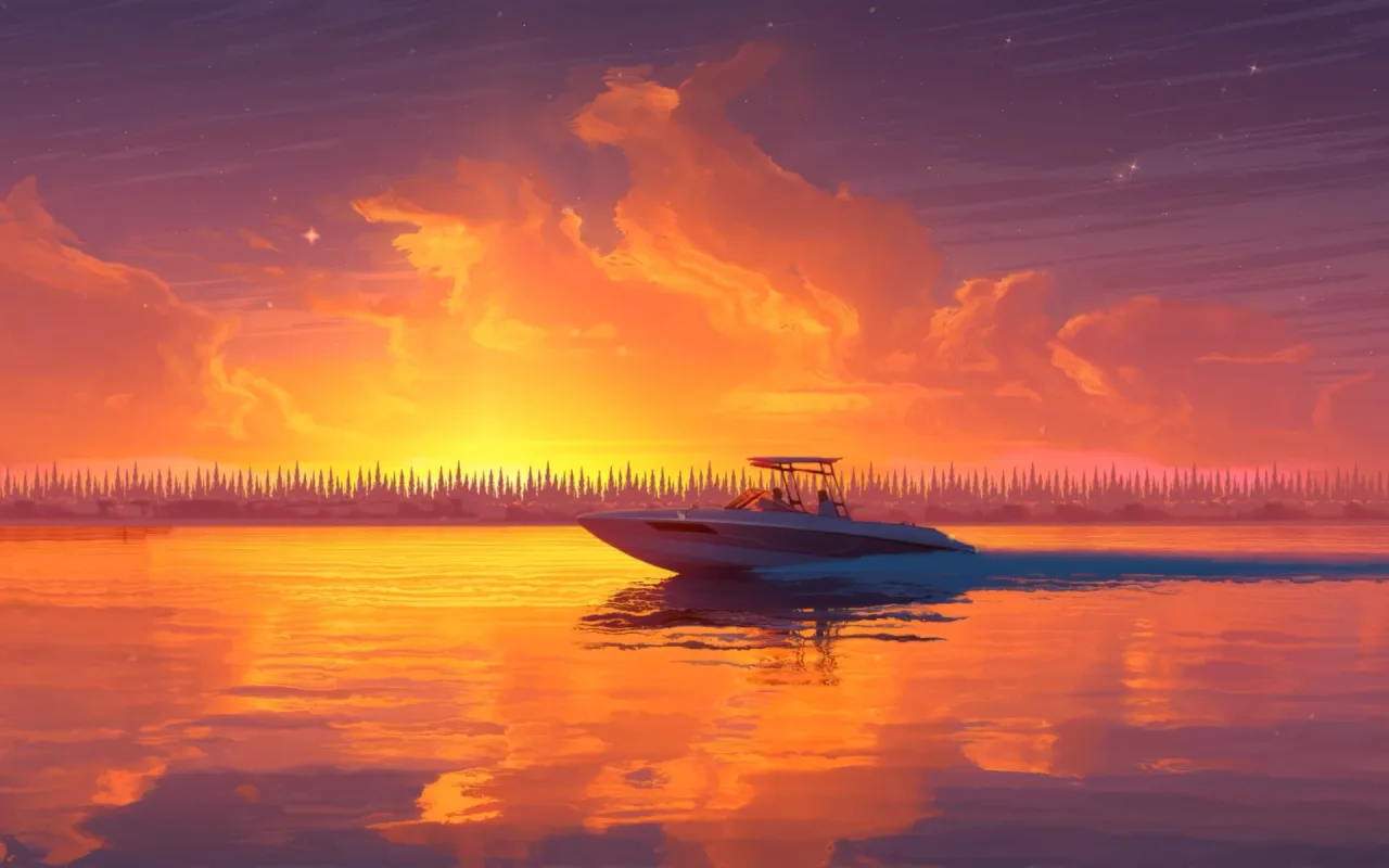 Boat Ride live wallpaper preview