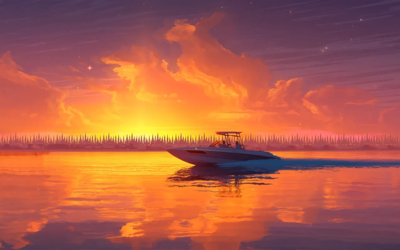 Boat Ride live wallpaper preview