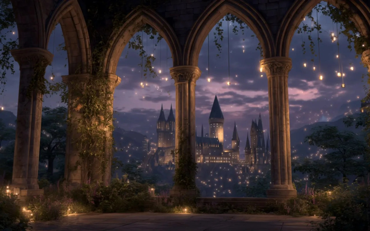 Harry Potter: Hogwarts Window View live wallpaper preview