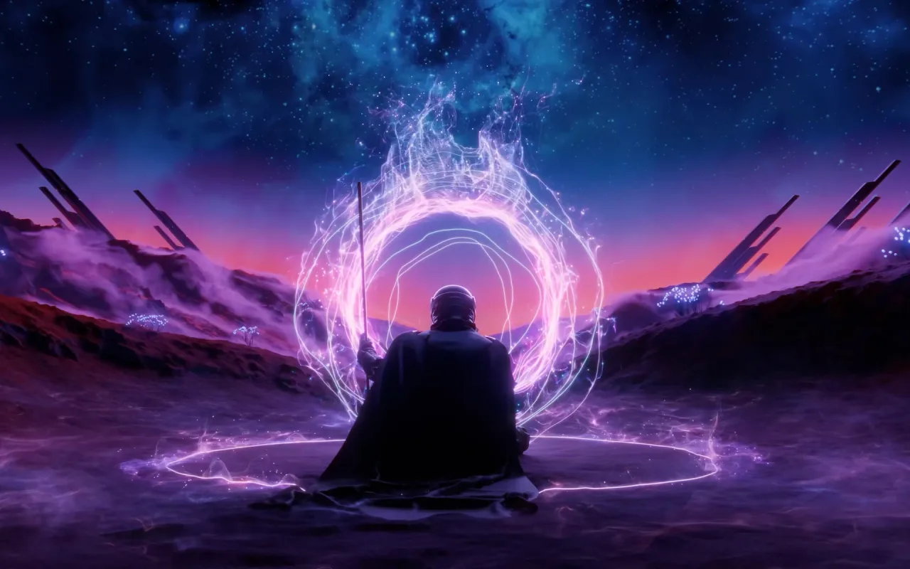 The Traveller live wallpaper preview