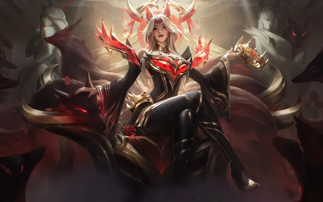 Immortalized Legend Ahri live wallpaper preview