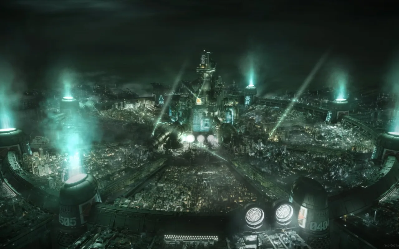 Final Fantasy VII - Midgar live wallpaper preview