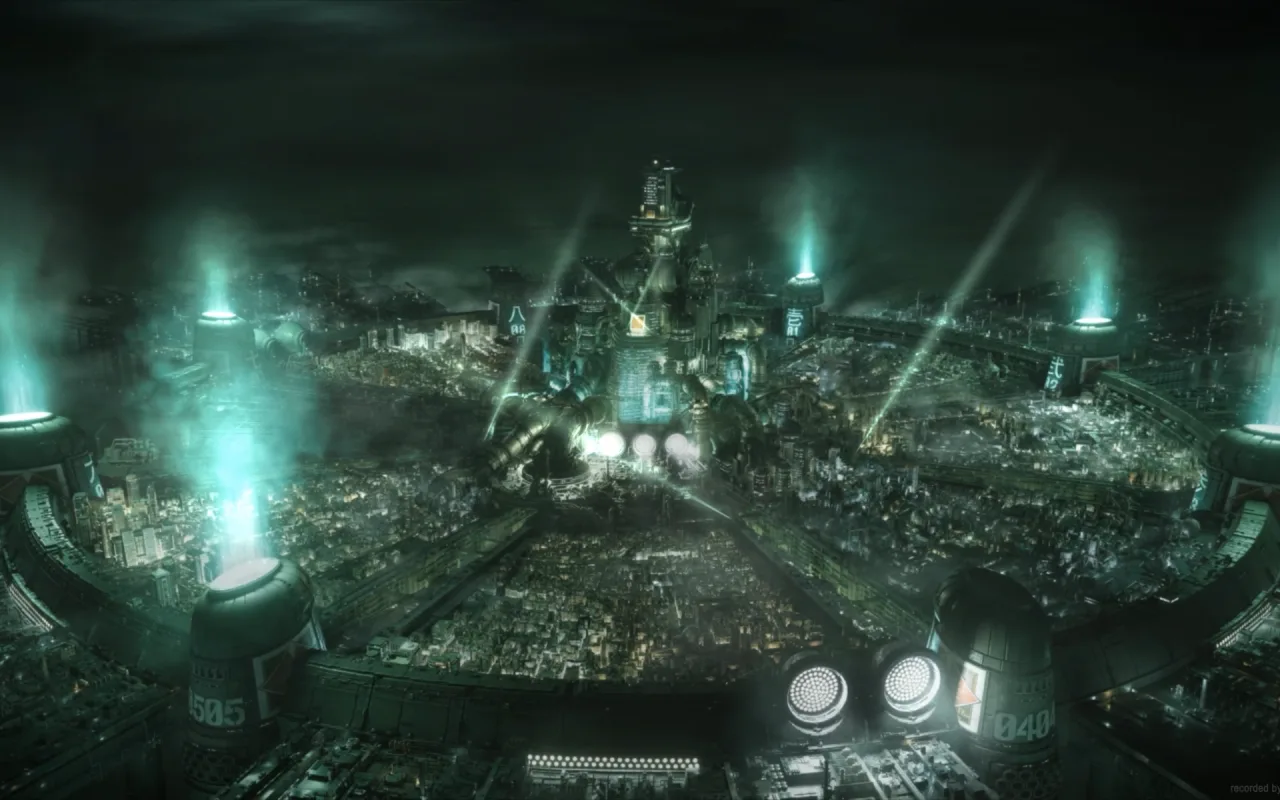 Final Fantasy VII - Midgar live wallpaper preview