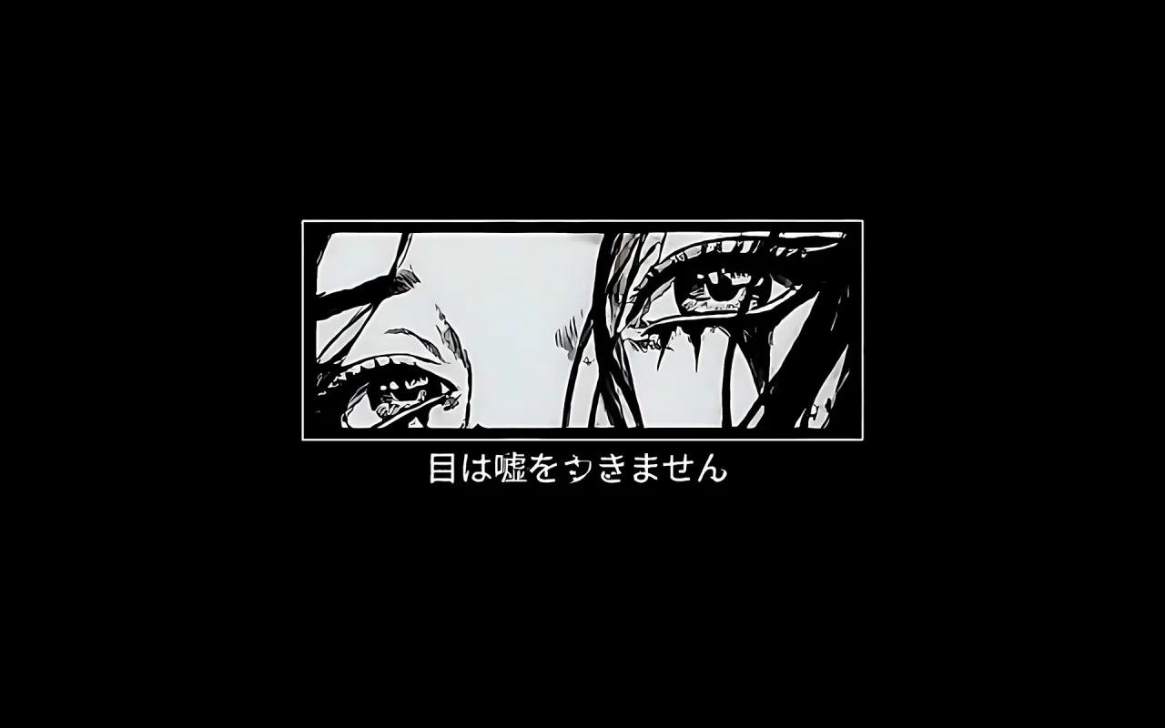 Monochrome Eyes live wallpaper preview