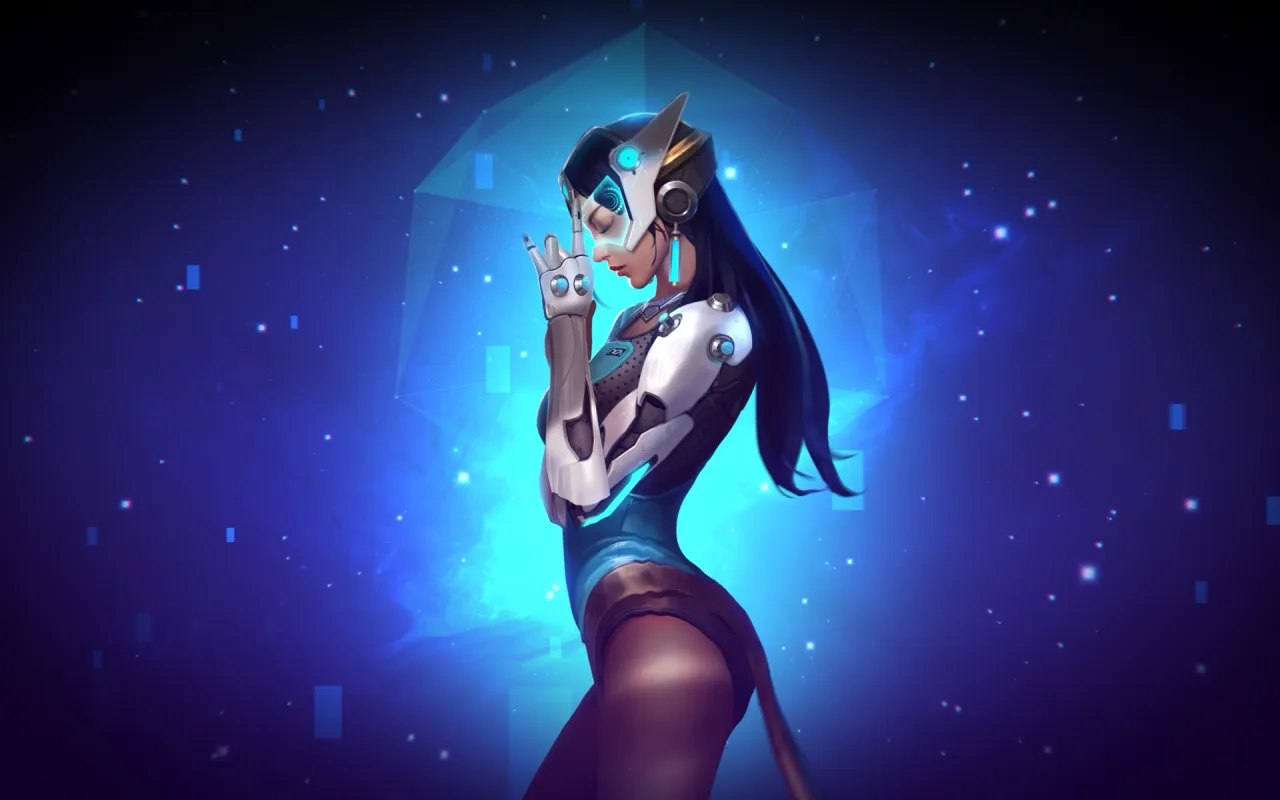 Symmetra live wallpaper preview