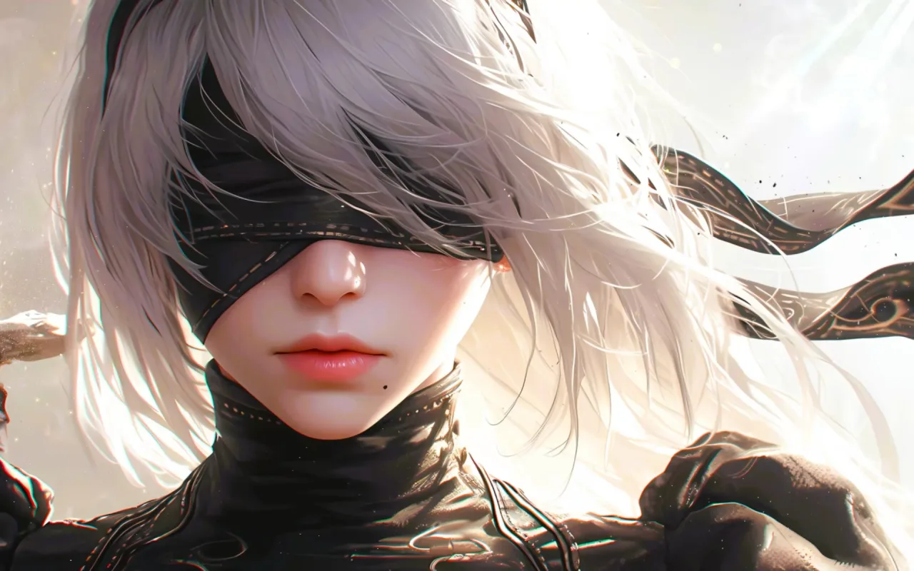 2B NieR live wallpaper preview