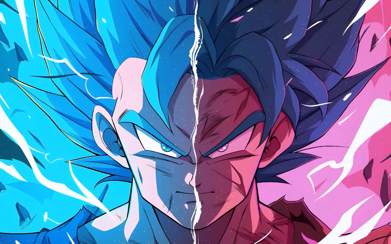 Goku Ultra Instinct Split live wallpaper preview