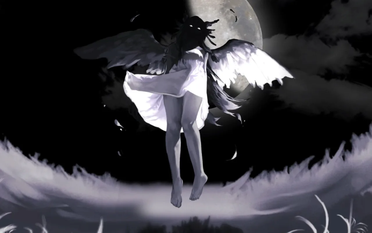 Columbina Dark Angel live wallpaper preview