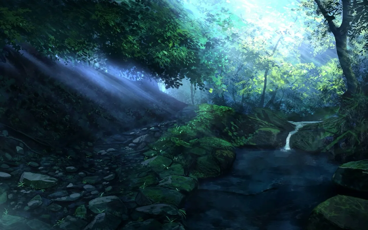 Forest Stream live wallpaper preview