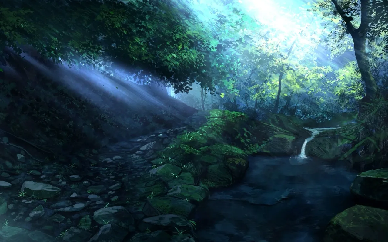 Forest Stream live wallpaper preview