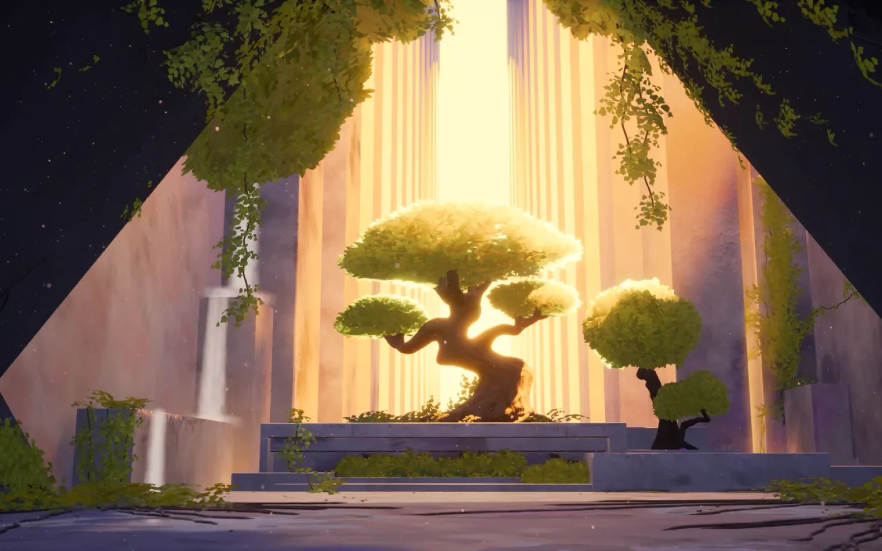 Burning Daylight Tree live wallpaper preview