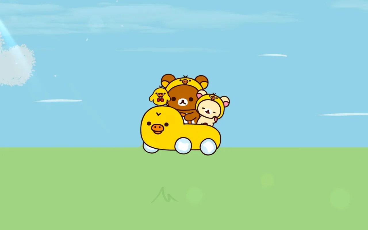 Rilakkuma live wallpaper preview