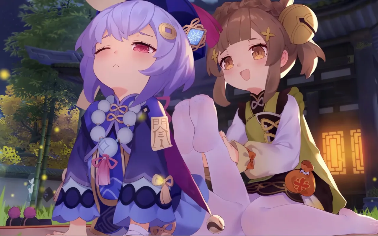 Yaoyao and Qiqi live wallpaper preview