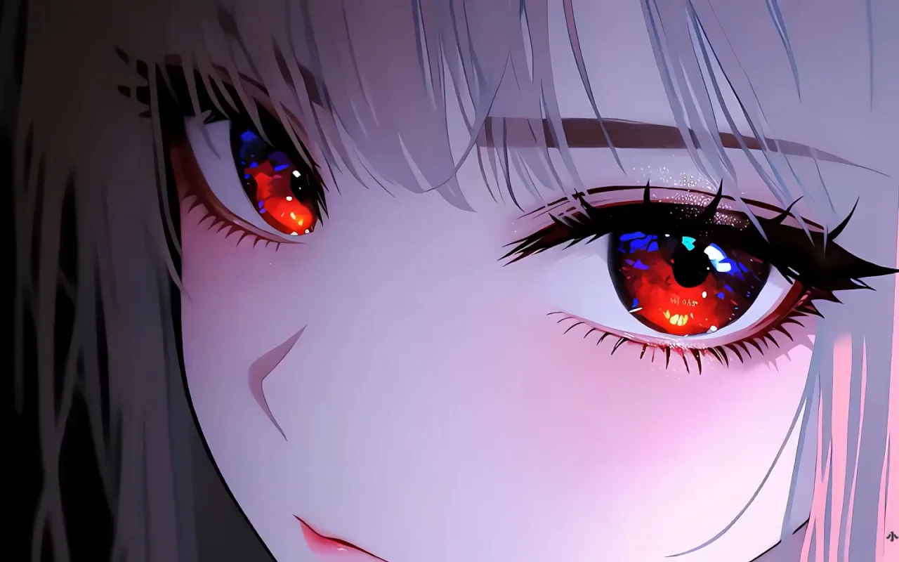 Anime Girl Eyes live wallpaper preview