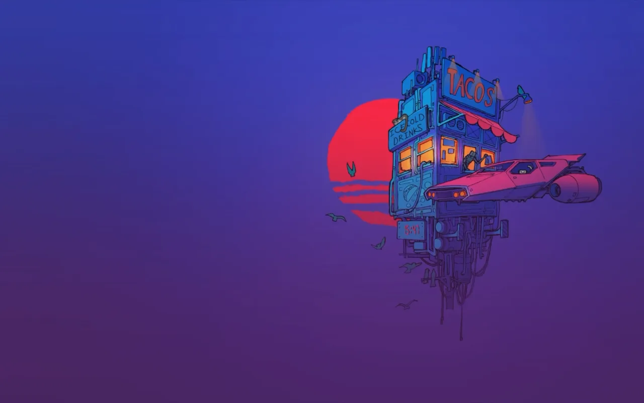 Sky Taco live wallpaper preview