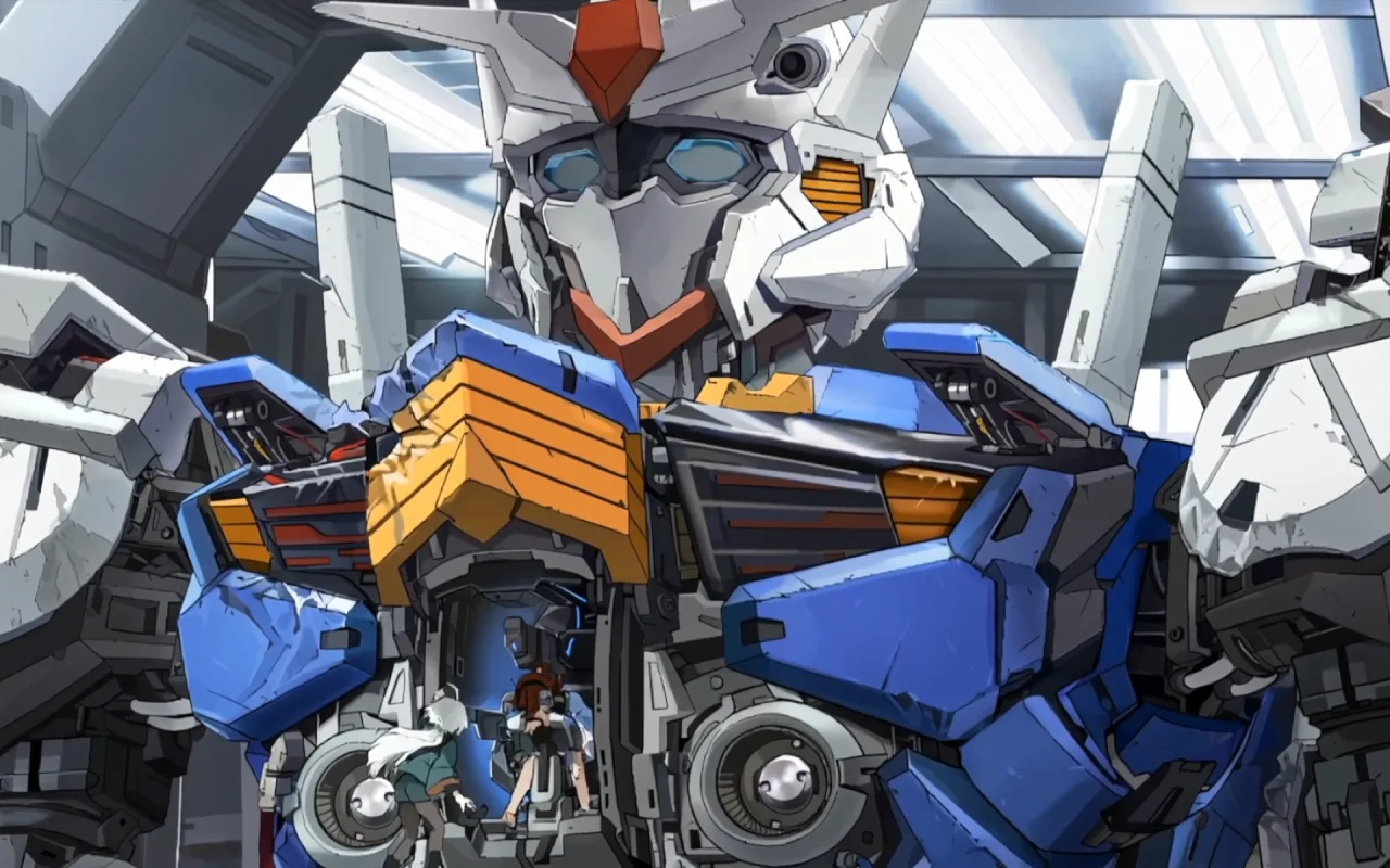 Gundam Maintenance Bay live wallpaper preview