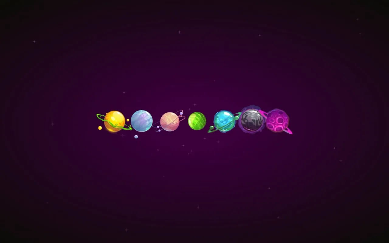Lazy Planets live wallpaper preview