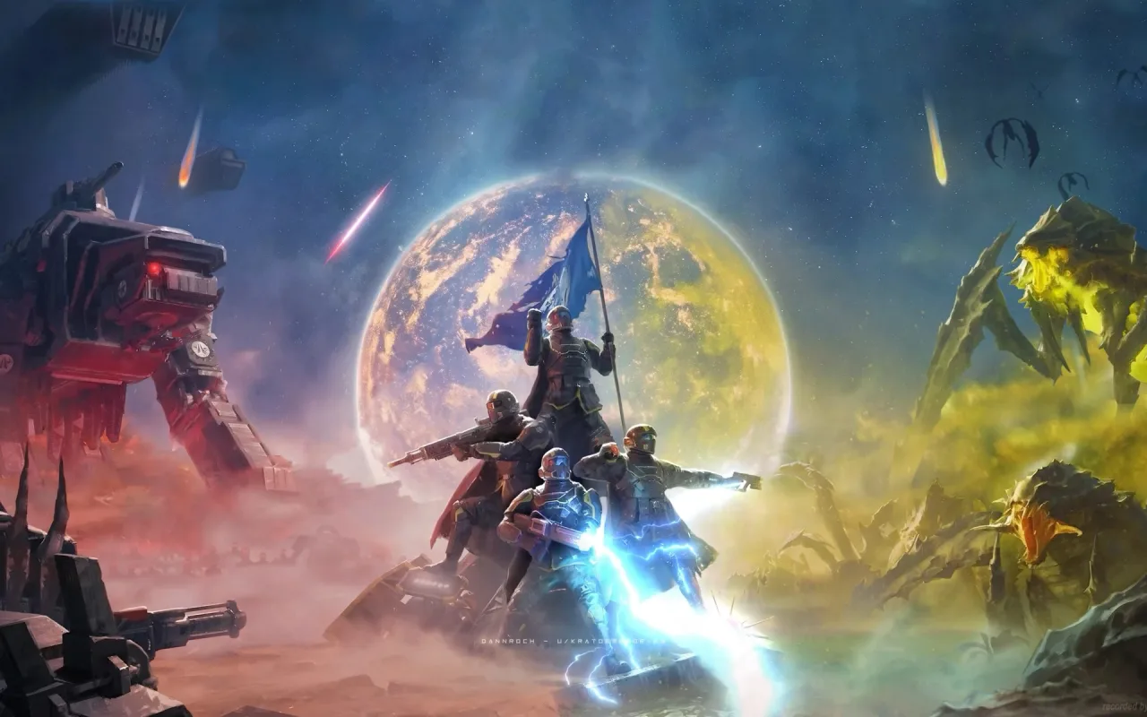 Helldivers 2 live wallpaper preview