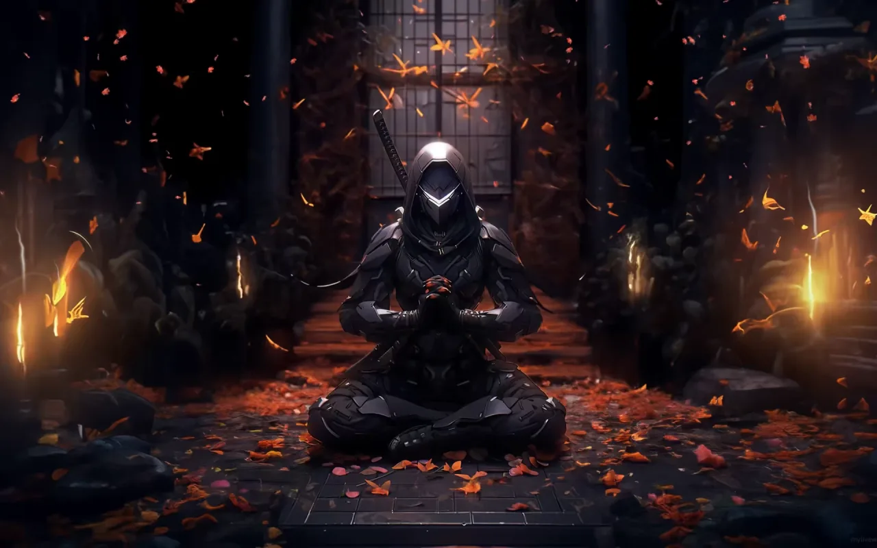 Ninja Meditation Wallpaper live wallpaper preview