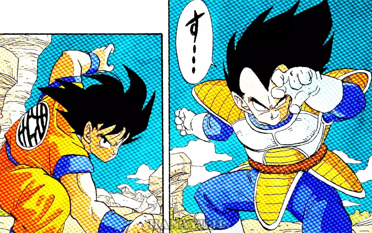 Goku And Vegeta Standoff live wallpaper preview