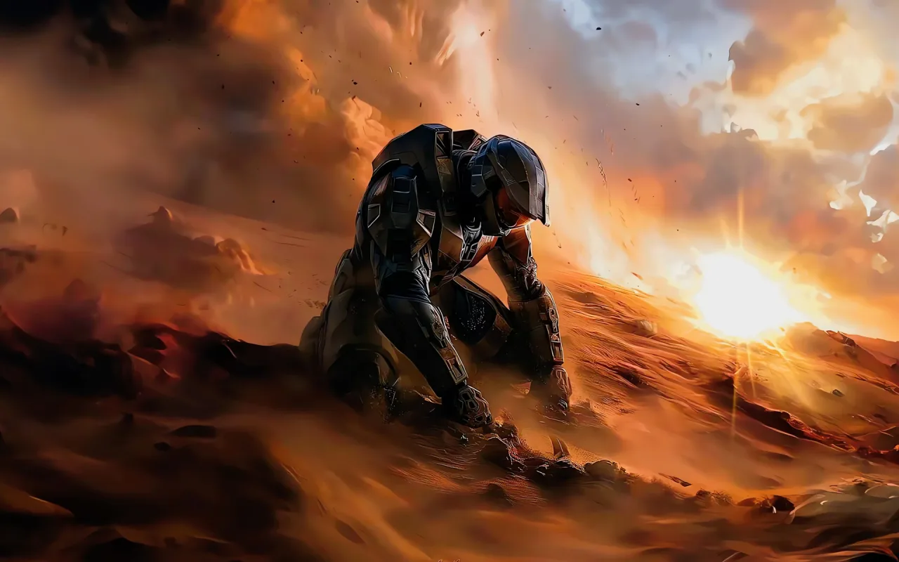 Halo - Spartan Dunes live wallpaper preview