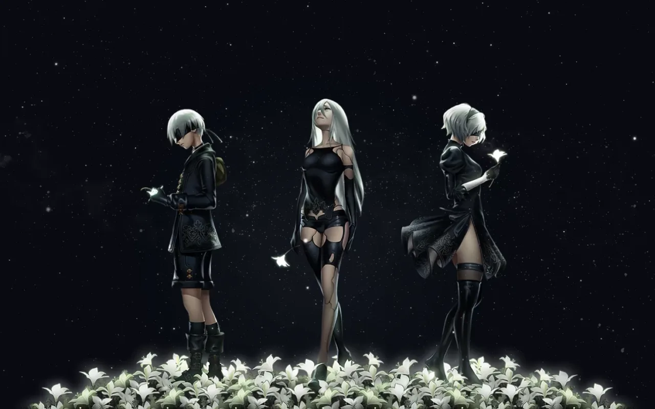 NieR Automata live wallpaper preview