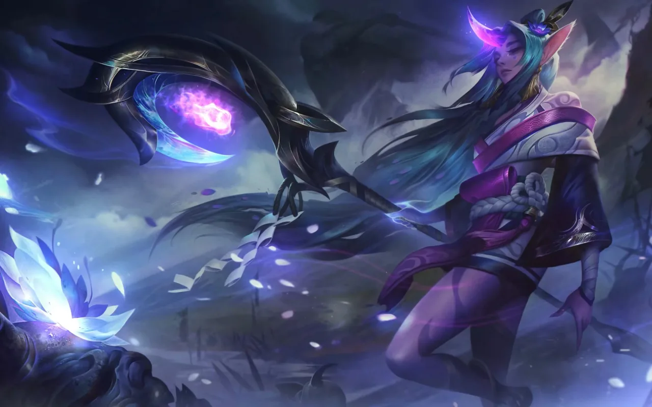 Spirit Blossom Soraka live wallpaper preview