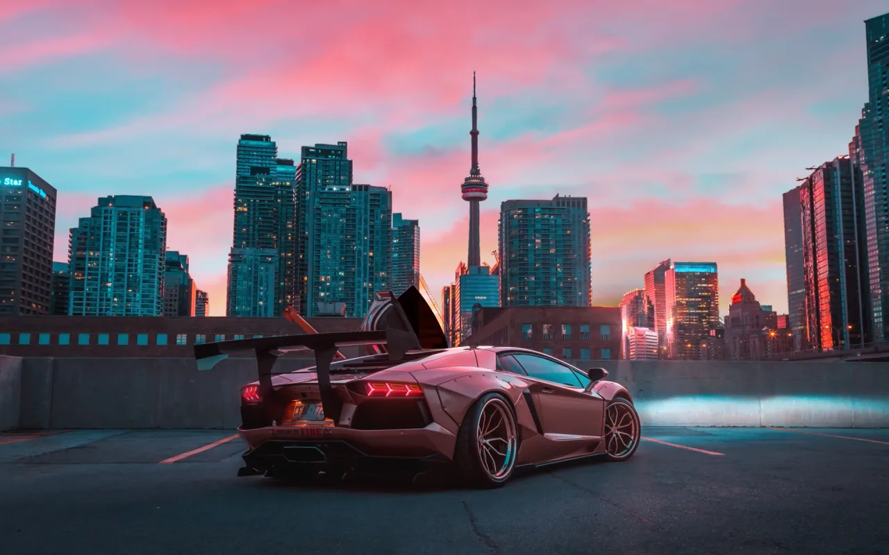 Lamborghini Aventador live wallpaper preview