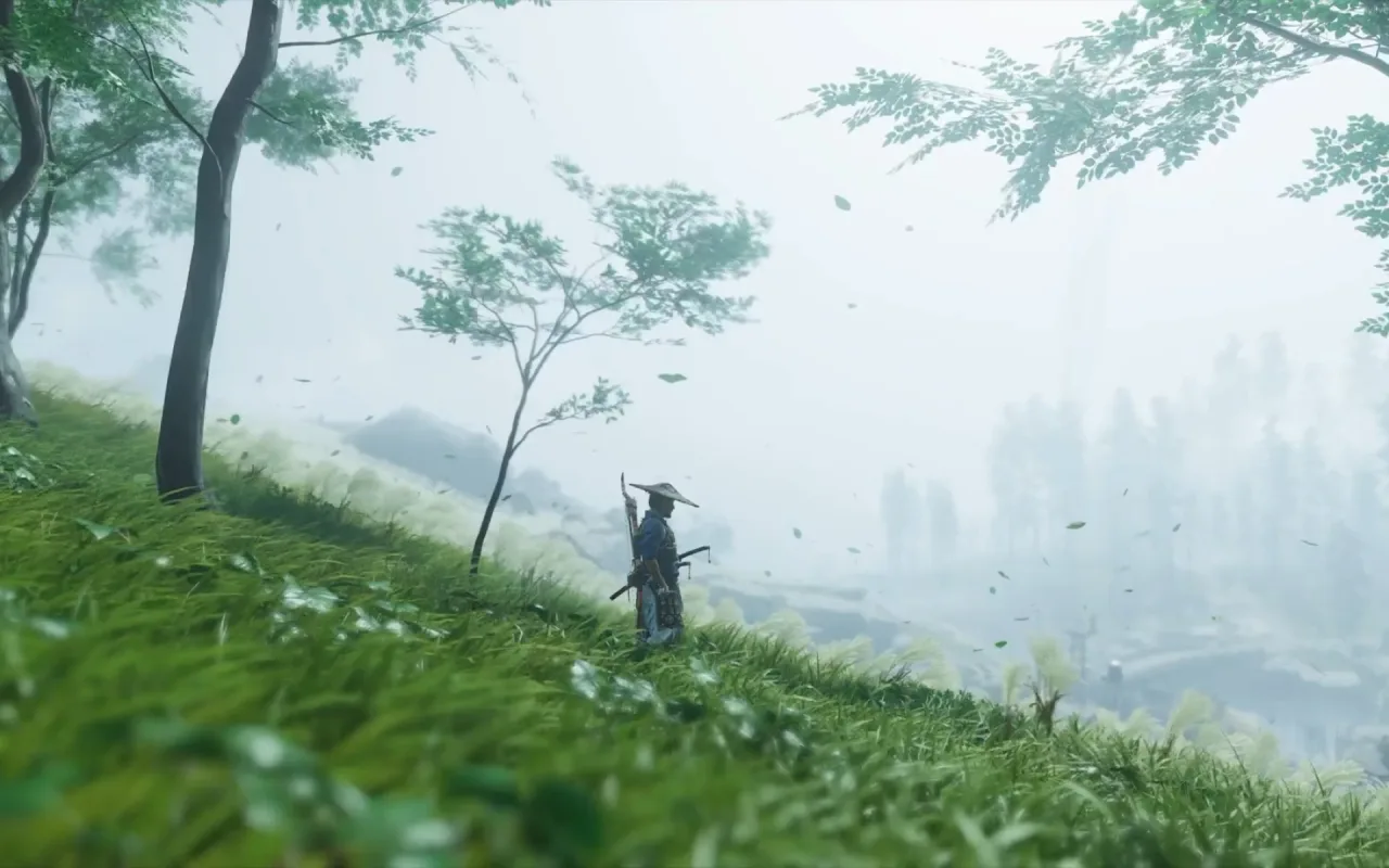 Ghost Of Tsushima live wallpaper preview