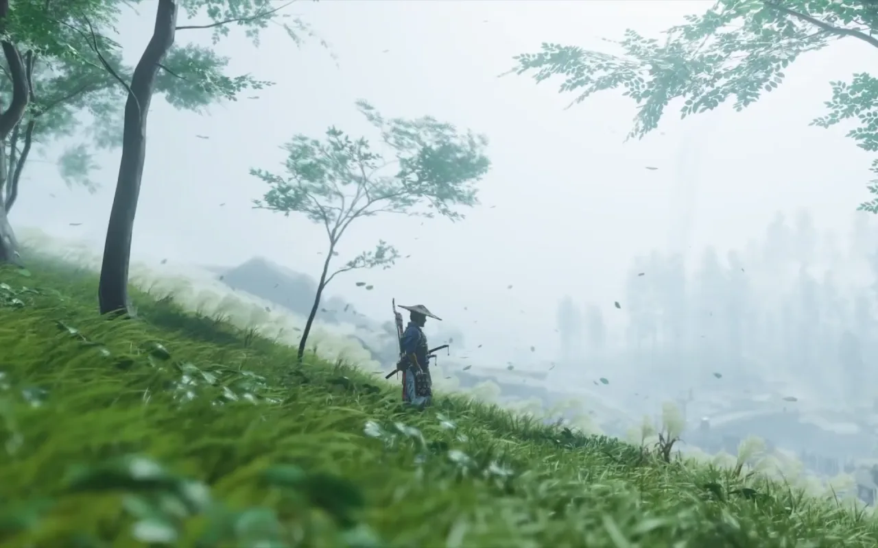 Ghost Of Tsushima live wallpaper preview