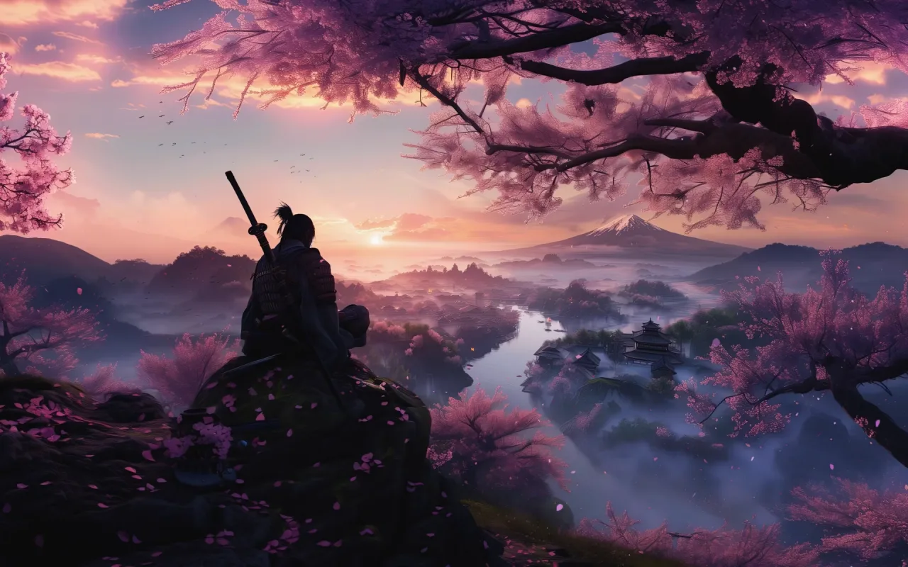 Sakura Ambiance live wallpaper preview