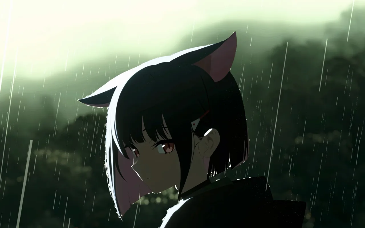 Kyouyama Kazusa Rainforest 4K live wallpaper preview