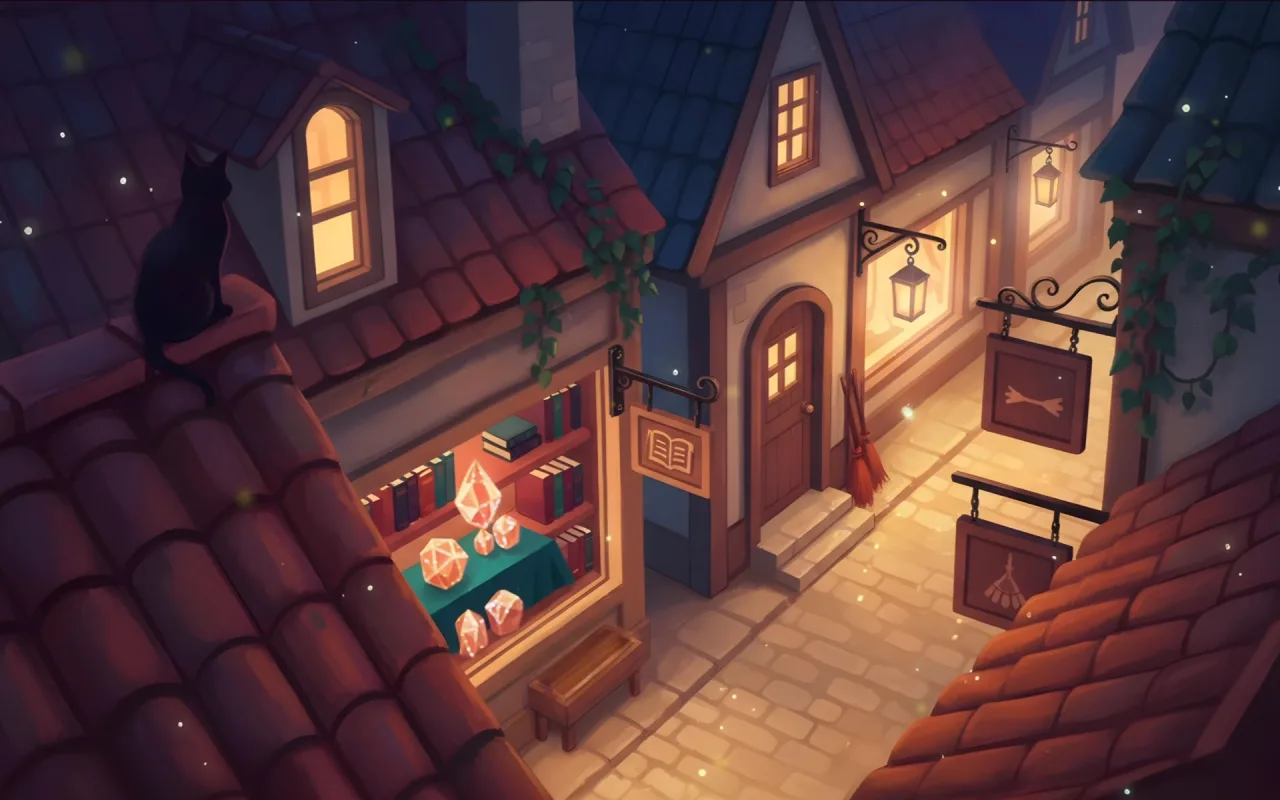 Magical Alley live wallpaper preview