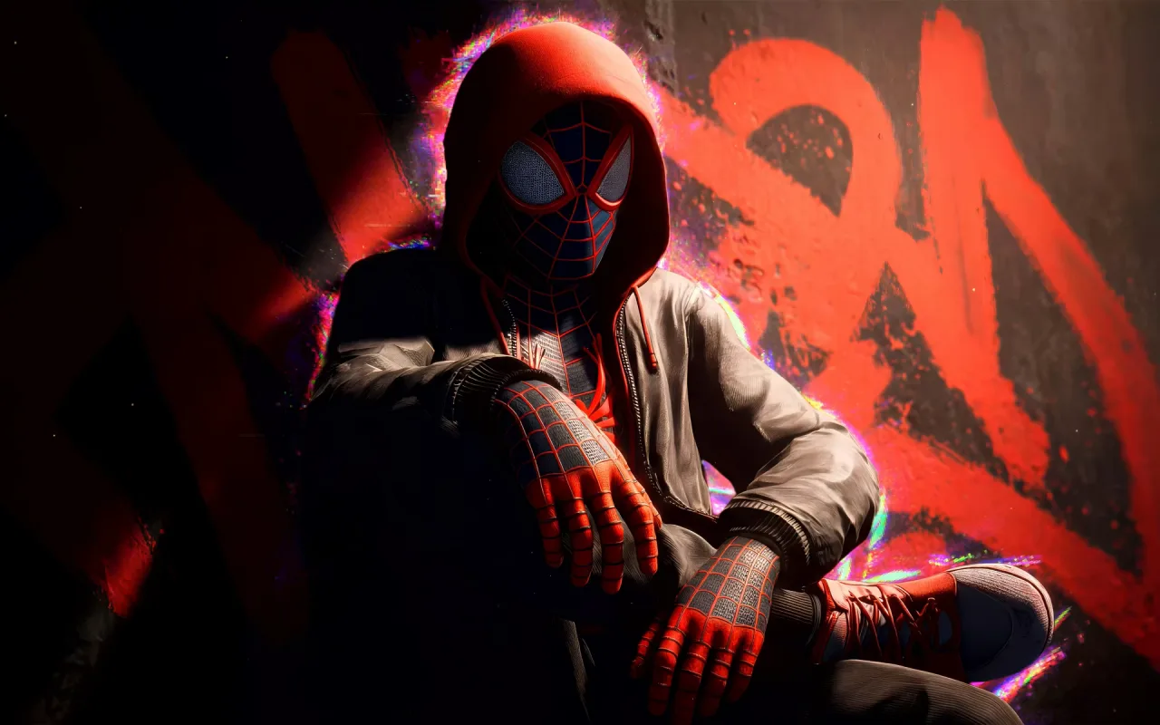 Miles Morales live wallpaper preview