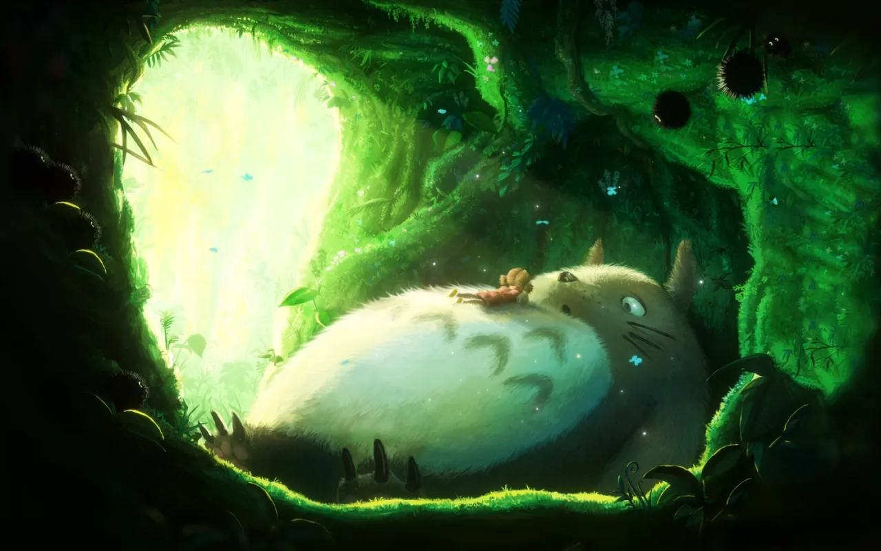Totoro live wallpaper preview
