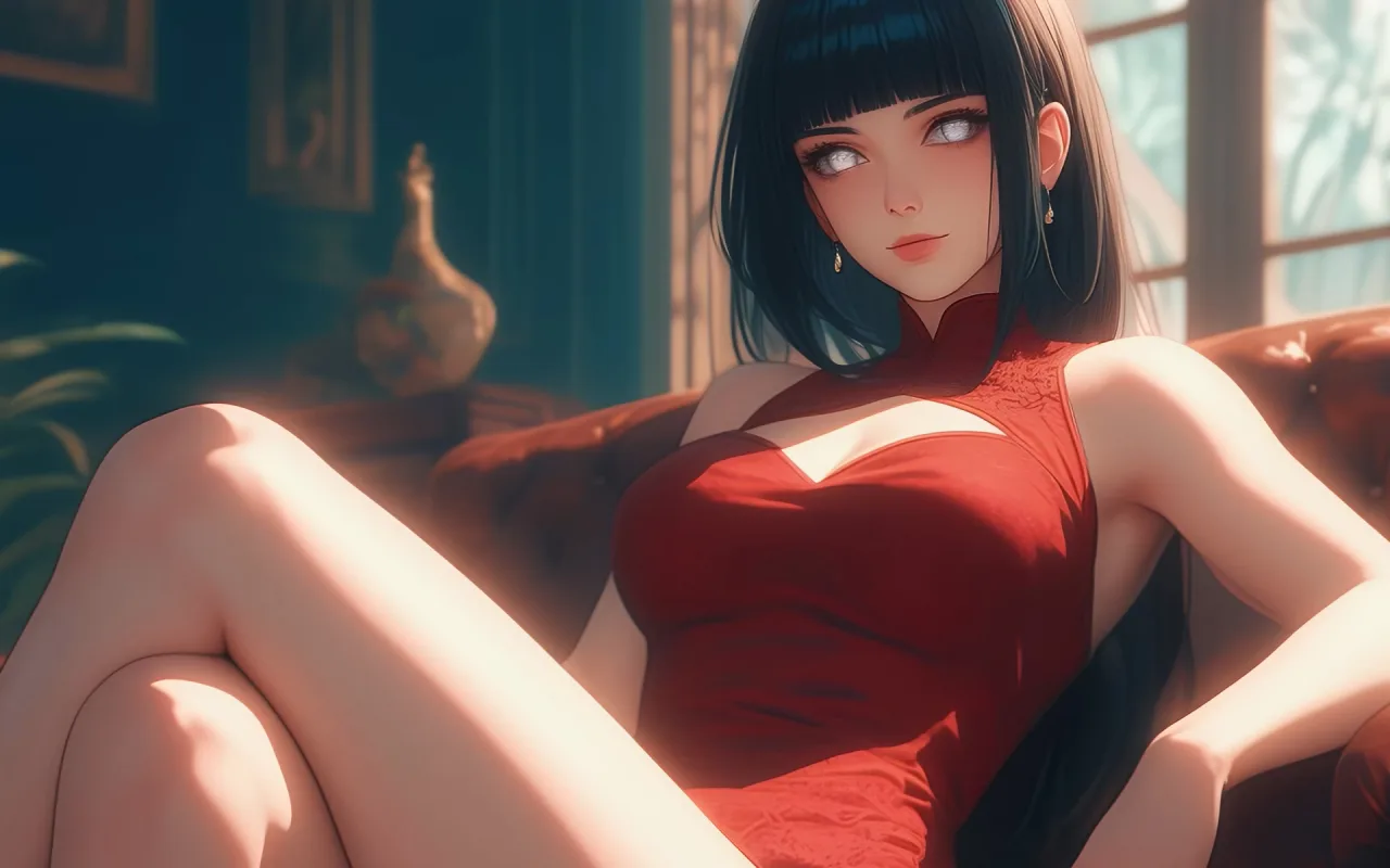 Hinata Hyuga live wallpaper preview
