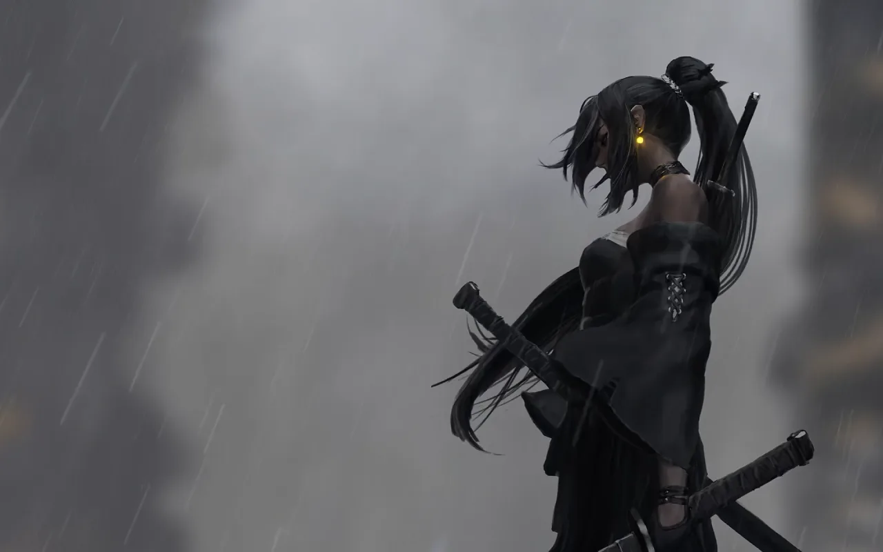 Samurai Girl live wallpaper preview