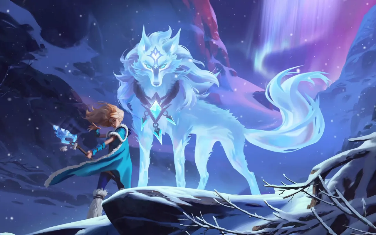 Crystal Maiden live wallpaper preview