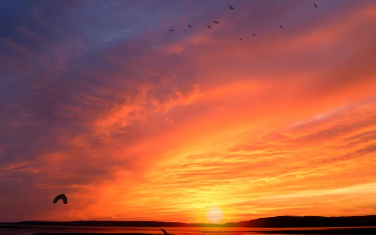 Sunset Sky live wallpaper preview