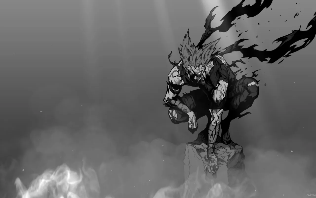 Garou live wallpaper preview