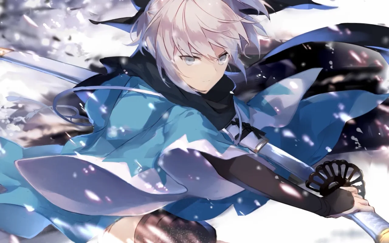 Okita Sōji live wallpaper preview