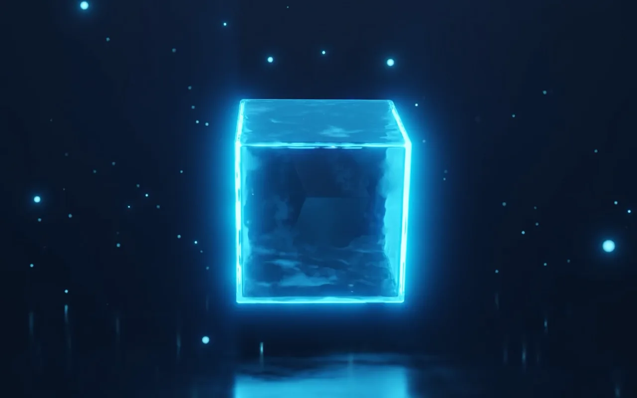 Floating Cube live wallpaper preview