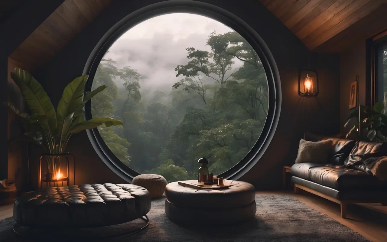 Room in the forest live wallpaper preview