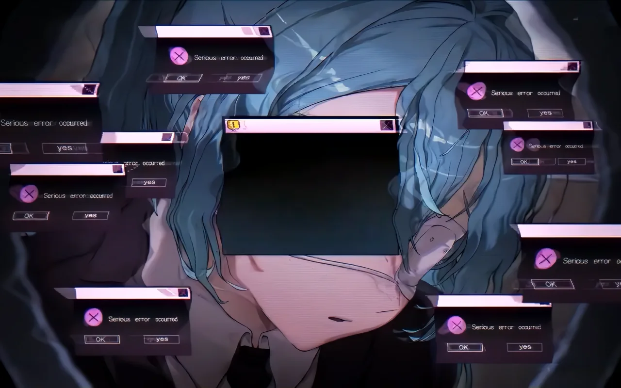 Miku System Error live wallpaper preview